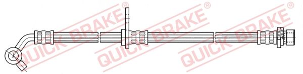 QUICK BRAKE Тормозной шланг 59.973